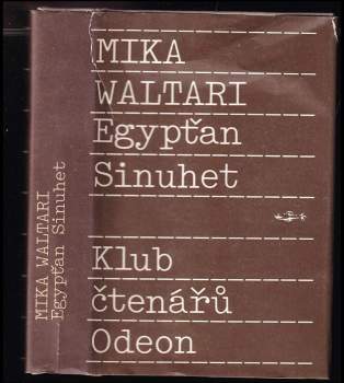 Mika Waltari: Egypťan Sinuhet