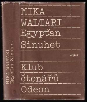Mika Waltari: Egypťan Sinuhet