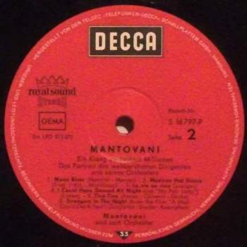 Mantovani: Ein Klang Verzaubert Millionen