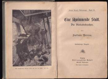 Jules Verne: Eine schwimmende Stadt, Die Blokadebrecher