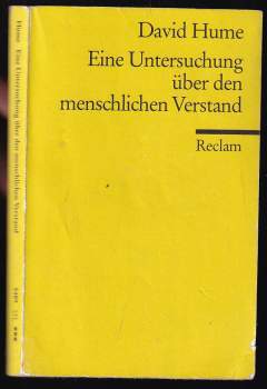 Eine Untersuchung über den menschlichen Verstand