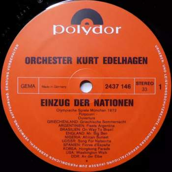 Orchester Kurt Edelhagen: Einzug Der Nationen