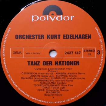 Orchester Kurt Edelhagen: Einzug Der Nationen