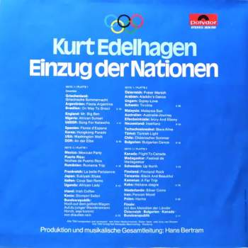 Orchester Kurt Edelhagen: Einzug Der Nationen