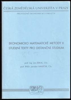 Ekonomicko matematické metody II