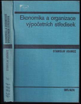 Ekonomika a organizace výpočetních středisek