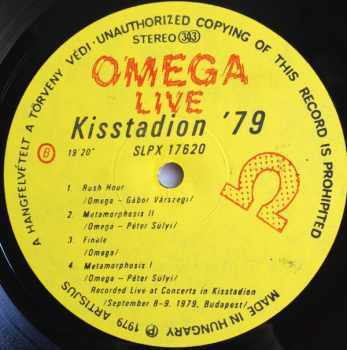 Élő Omega Kisstadion '79