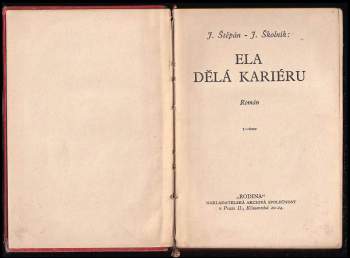 Jaromír Štěpán: Ela dělá kariéru