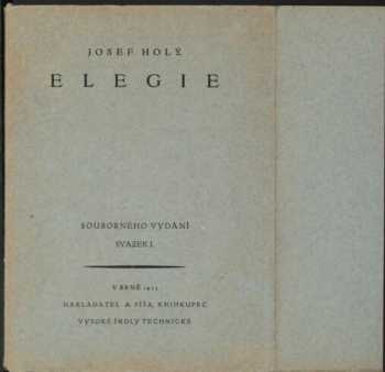 Elegie