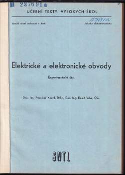 František Kouřil: Elektrické a elektronické obvody