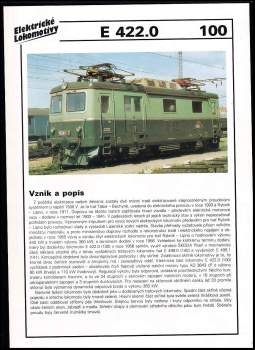 Karel Sellner: Elektrické lokomotivy