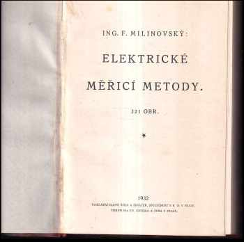 Filip Milinovský: Elektrické měřicí metody