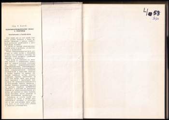 Štefan Kočiš: Elektroautomatizačné prvky a prístroje