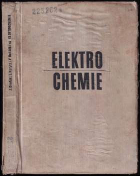 Jiří Dvořák: Elektrochemie