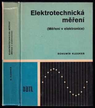 Josef Eichler: Elektronická měření