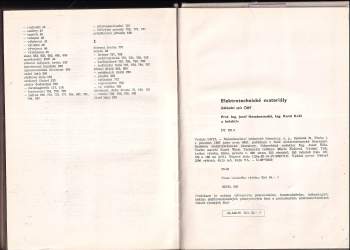 Josef Hassdenteufel: Elektronické materiály