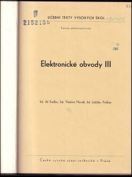 Jiří Kadlec: Elektronické obvody