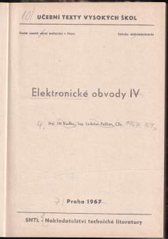 Jiří Kadlec: Elektronické obvody