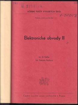 Jiří Kadlec: Elektronické obvody