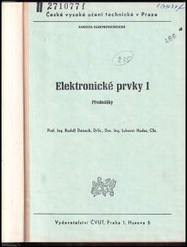 Rudolf Donocik: Elektronické prvky