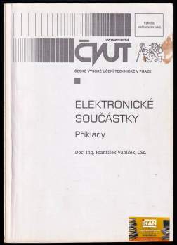 František Vaníček: Elektronické součástky
