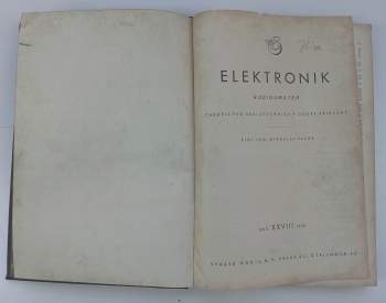 Miroslav Pacák: Elektronik - Radioamatér, KOMPLETNÍ ROČNÍK 28., čísla 1-12