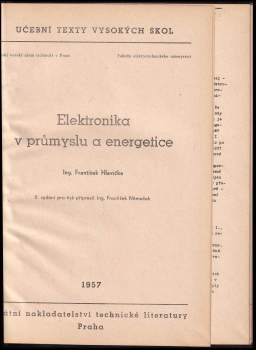 František Hlavička: Elektronika v průmyslu a energetice