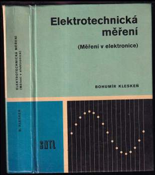 Bohumír Kleskeň: Elektrotechnická měření