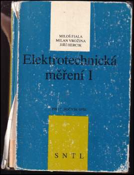 Jiří Hercík: Elektrotechnická měření I