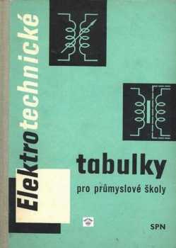 Elektrotechnické tabulky pro průmyslové školy
