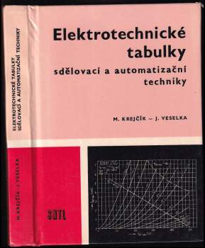 Elektrotechnické tabulky sdělovací a automatizační techniky - Miroslav Krejčík, Jan Veselka (1970, Státní nakladatelství technické literatury) - ID: 776785