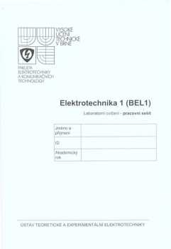 Jiří Sedláček: Elektrotechnika 1 (BEL 1)