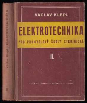 Václav Klepl: Elektrotechnika