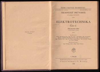 Ferdinand Herčík: Elektrotechnika