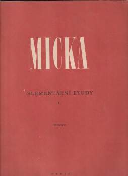Elementární etudy pro housle II