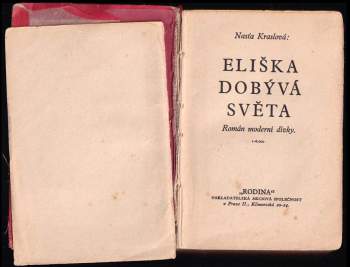 Marie Nasťa Kráslová: Eliška dobývá světa