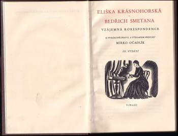 Bedřich Smetana: Eliška Krásnohorská - Bedřich Smetana