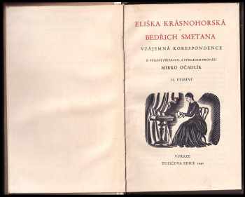 Bedřich Smetana: Eliška Krásnohorská - Bedřich Smetana
