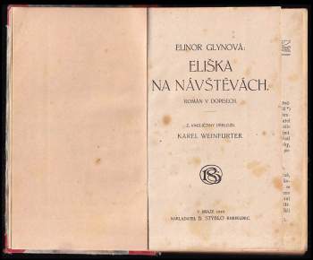 Elinor Glyn: Eliška na návštěvách