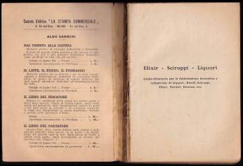 Giulio Arudi: Elixir, Sciroppi, Liquori