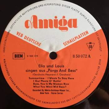 Louis Armstrong: Ella Und Louis Singen Aus Porgy And Bess
