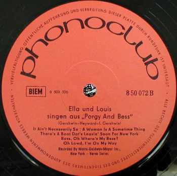 Ella Und Louis Singen Aus Porgy And Bess