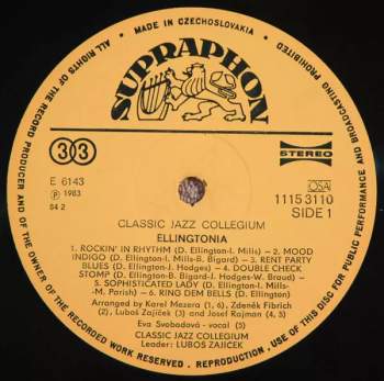 Classic Jazz Collegium: Ellingtonia