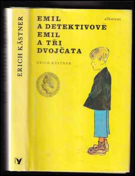 Emil a detektivové : Emil a tři dvojčata : četba pro žáky záklškol ; z něm.orig.přel.Jitka Fučíková ; ilustr. Walter Trier. - Erich Kastner (1989, Albatros) - ID: 489900