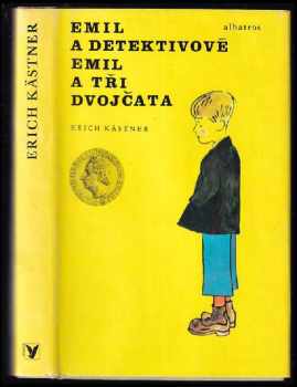 Erich Kastner: Emil a detektivové : Emil a tři dvojčata : četba pro žáky záklškol ; z něm.orig.přel.Jitka Fučíková ; ilustr. Walter Trier.