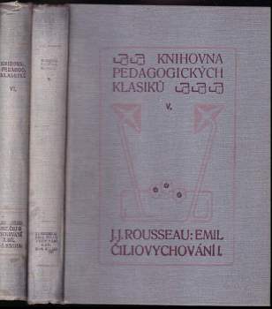 Emil, čili, O vychování : Díl 1-2