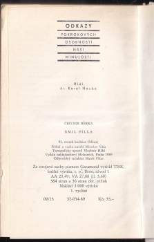 Čestmír Berka: Emil Filla