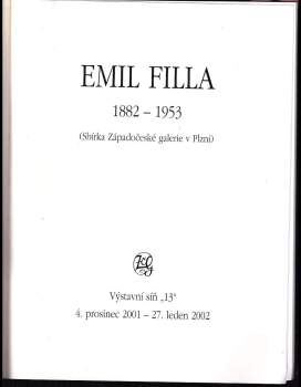 Emil Filla: Emil Filla