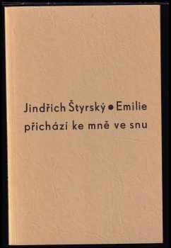 Jindřich Štyrský: Emilie přichází ke mně ve snu