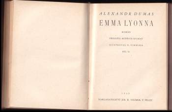 Alexandre Dumas: Emma Lyonna